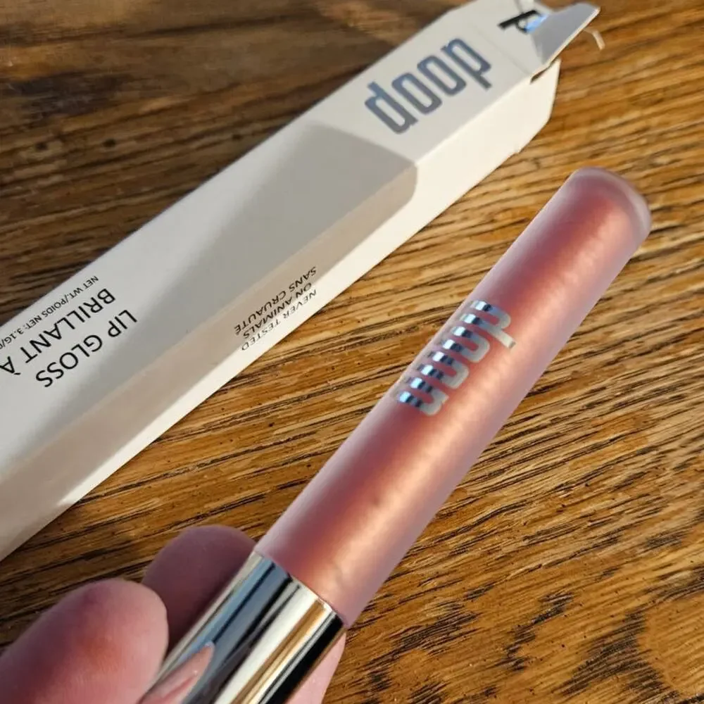 DOOP Cosmetics Lip Gloss PEAK ~ Dutch Brand ~ Discontinued